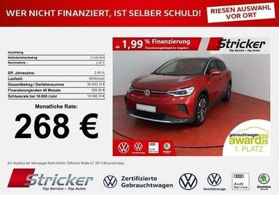 Kings red metallic (metallic) Gebraucht 2022 VW ID.4 Pro Performance SUV | 27.949 € (Fairer Preis)