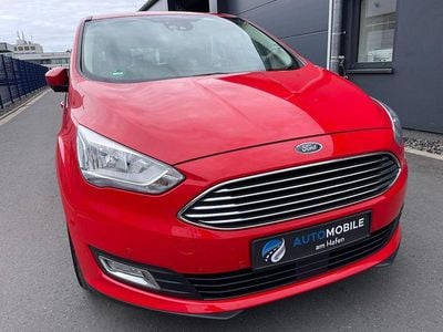 Second-hand Ford C-MAX Titanium 120 CP (88 kW) 2018 Roșu Monovolum