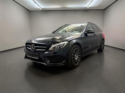 Gebraucht Mercedes C250 AMG line 204 PS (150 kW) 2015 Blau Kombi