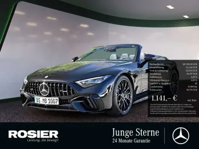 Gebraucht Mercedes SL63 AMG AMG 585 PS (430 kW) 2026 Obsidianschwarz Cabrio