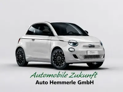 Neu Fiat 500e La Prima 86 kW (118 PS) 2026 Gelb Kleinwagen