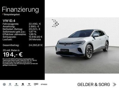 Gebraucht VW ID.4 Pure 108 kW (148 PS) 2022 Gletscherweiß metallic SUV