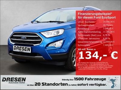 gebraucht Ford Ecosport 1.0 EcoBoost Titanium M T 125PS SITZHEIZUNG, LENKRADHEIZUNG PDC