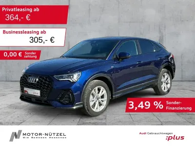 Brugt Audi Q3 Sportback S-Line 150 HK (110 kW) 2025 Blå SUV