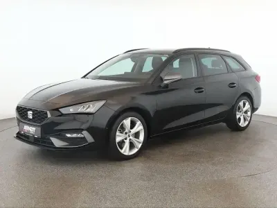 Gebraucht Seat Leon FR 150 PS (110 kW) 2024 Midnight schwarz Limousine