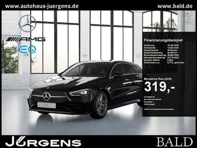 Gebraucht Mercedes CLA200 Shooting Brake AMG 163 PS (119 kW) 2024 Metalliclack kosmosschwarz Kombi