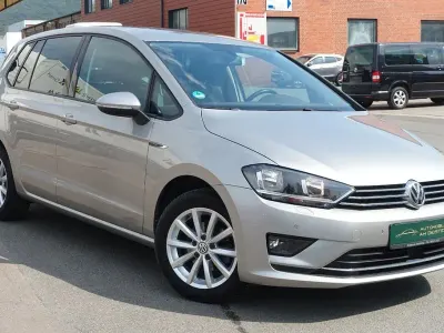 Gebraucht VW Golf Sportsvan LOUNGE 110 PS (80 kW) 2015 Silber Van / Kleinbus