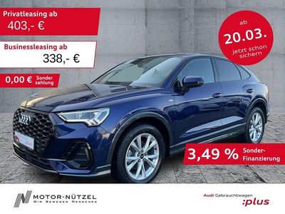 Gebraucht Audi Q3 Sportback S-Line 150 PS (110 kW) 2025 Blau SUV