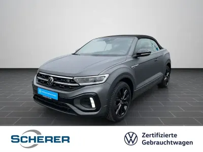 Gebraucht VW T-Roc Cabriolet R-line 150 PS (110 kW) 2023 Grau Cabrio
