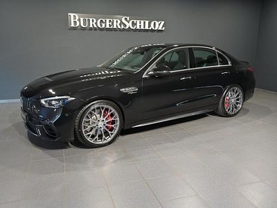 Gebraucht Mercedes C63S AMG AMG 476 PS (350 kW) 2024 Metalliclack obsidianschwarz Limousine