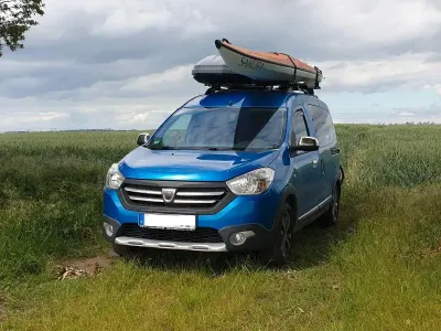 Gebraucht Dacia Dokker Stepway 90 PS (66 kW) 2015 Blau Van / Kleinbus