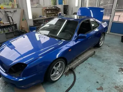 Gebraucht Honda Prelude 133 PS (97 kW) 1999 Blau Coupé