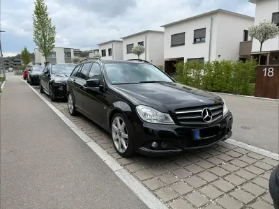 Brugt Mercedes C200 AMG 184 HK (135 kW) 2012 Sort Stationcar