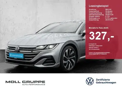 Gebraucht VW Arteon R-line 150 PS (110 kW) 2022 Pyritsilber (metallic) Kombi