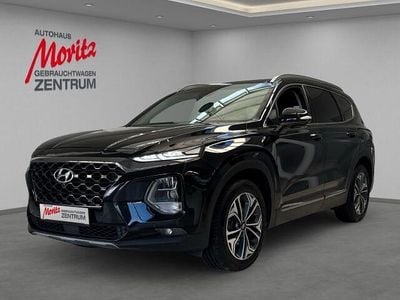 Gebraucht Hyundai Santa Fe Premium 200 PS (147 kW) 2019 Phantom black / mic SUV
