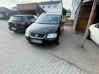 Gebraucht VW Touran 150 PS (110 kW) 2005 Schwarz Van / Kleinbus