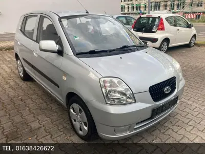 Gebraucht Kia Picanto LX 65 PS (47 kW) 2007 Silber Kleinwagen