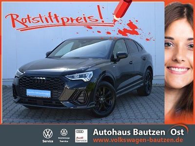 Schwarz Gebraucht 2022 Audi Q3 Sportback S-Line SUV | 37.860 € (Teuer)