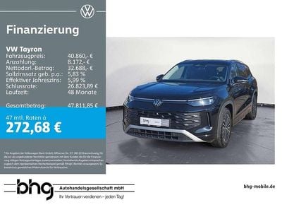 Gebraucht VW Tayron S 150 PS (110 kW) 2025 Schwarz SUV