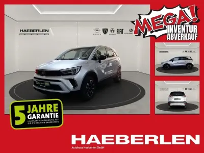 Gebraucht Opel Crossland Elegance 110 PS (80 kW) 2024 Lackierung aluminiumgrau/metallic klarl (metallic) SUV
