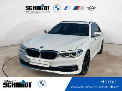 Gebraucht BMW 540 Sport Line 340 PS (250 kW) 2018 Mineralweiß Kombi