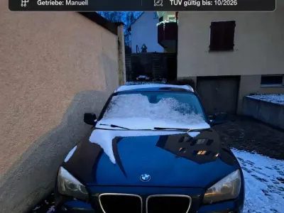 Usado BMW X1 177 CV (130 kW) 2010 Azul SUV