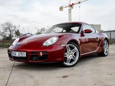 Gebraucht Porsche Cayman 245 PS (180 kW) 2008 Rot Coupé
