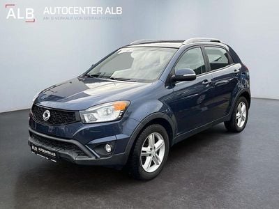 Gebraucht Ssangyong (KGM) Korando Quartz 175 PS (128 kW) 2015 Blau SUV