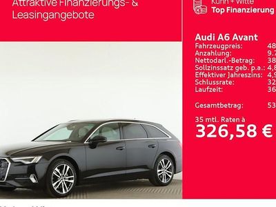Mythosschwarz metallic Gebraucht 2024 Audi A6 Advanced Plus Kombi | 47.979 € (Superpreis)