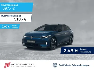 Gebraucht VW ID.7 GTX 250 kW (340 PS) 2025 Aquamarinblau metallic Kombi
