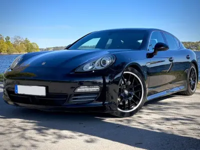 Occasion Porsche Panamera 4S Sport 400 PK (294 kW) 2010 Zwart Sedan