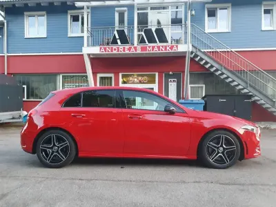 Gebraucht Mercedes A250 AMG line 224 PS (164 kW) 2019 Rot Limousine