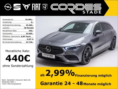 Gebraucht Mercedes CLA250 AMG line 224 PS (164 kW) 2023 Mountaingrau  met. Coupé