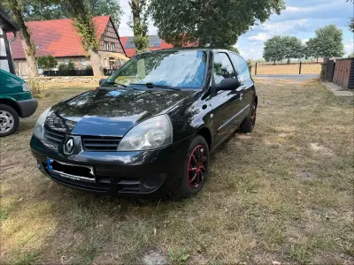 Gebraucht Renault Clio II 2007 Schwarz Limousine