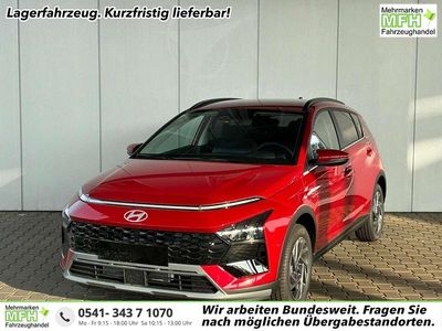 Neu Hyundai Bayon Premium 101 PS (74 kW) 2025 Dragon red SUV
