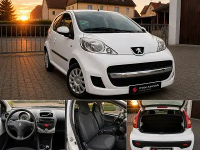 Gebraucht Peugeot 107 Filou 68 PS (50 kW) 2011 Weiß Kleinwagen