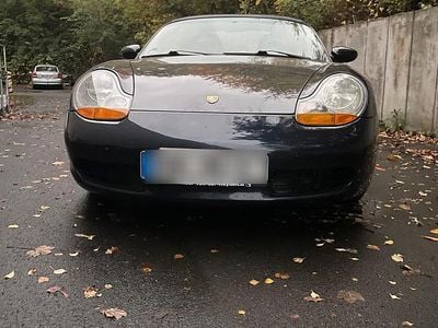 Blau Gebraucht 2000 Porsche Boxster Cabrio | 9.200 € (Teuer)