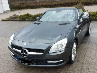 Gebraucht Mercedes SLK200 184 PS (135 kW) 2012 Grau Cabrio