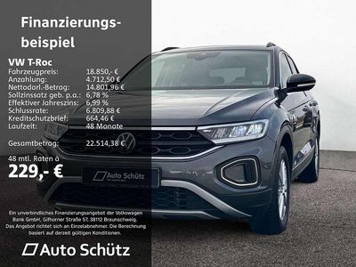 Gebraucht VW T-Roc Life 110 PS (80 kW) 2023 Grau SUV
