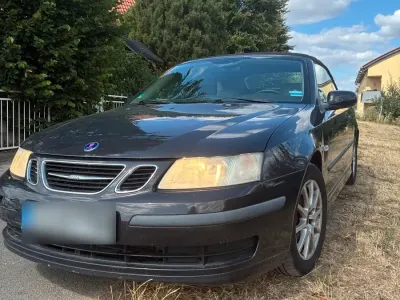 Gebraucht Saab 9-3 Cabriolet 150 PS (110 kW) 2004 Schwarz Cabrio