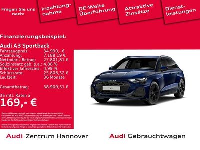 Gebraucht Audi A3 S-Line 150 PS (110 kW) 2024 Navarrablau metallic Limousine