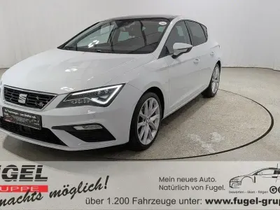 Używany Seat Leon FR Sport 150 KM (110 kW) 2019 Biały Sedan/Limuzyna