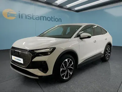 Gebraucht Audi Q4 Sportback e-tron 150 kW (204 PS) 2023 Weiß SUV