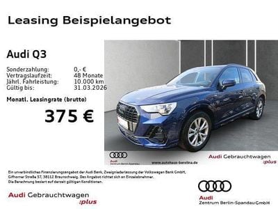 Gebraucht Audi Q3 S-Line 150 PS (110 kW) 2025 Blau SUV