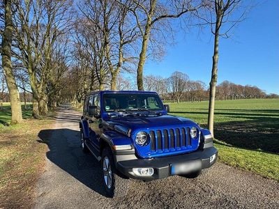 Gebraucht Jeep Wrangler Sahara 200 PS (147 kW) 2019 Blau SUV