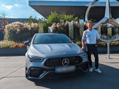 Gebraucht Mercedes CLA45 AMG AMG 421 PS (309 kW) 2023 Grau Coupé