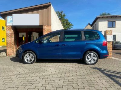 Gebraucht Seat Alhambra Style 177 PS (130 kW) 2014 "apolo" blau Van / Kleinbus
