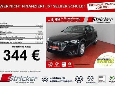 Gebraucht Audi e-tron Performance 300 kW (408 PS) 2022 Brillantschwarz SUV
