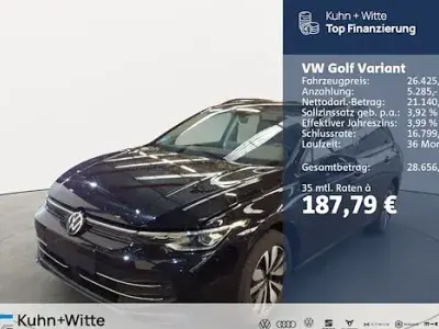 Brugt VW Golf VIII Goal 150 HK (110 kW) 2025 Sort Stationcar