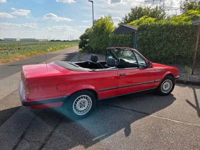 Gebraucht BMW 320 Cabriolet 129 PS (94 kW) 1990 Rot Cabrio